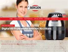 Tablet Screenshot of bergen4industry.com